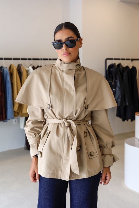 TRENCH CURTA