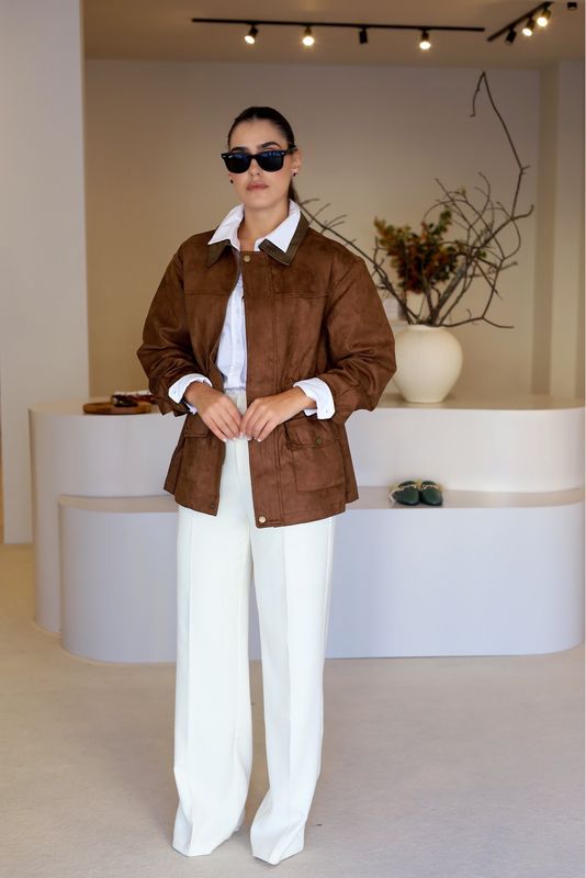 CALÇA DE ALFAIATARIA PÉROLA