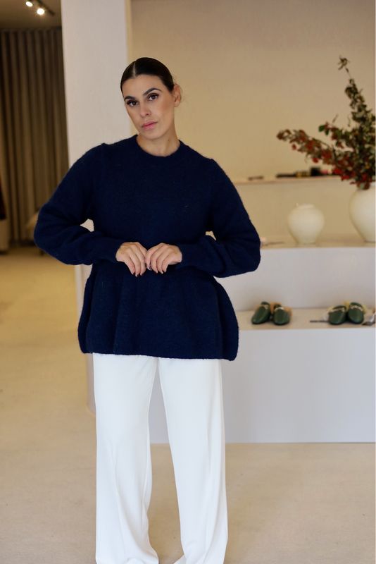 CAMISOLA AZUL MARINHO