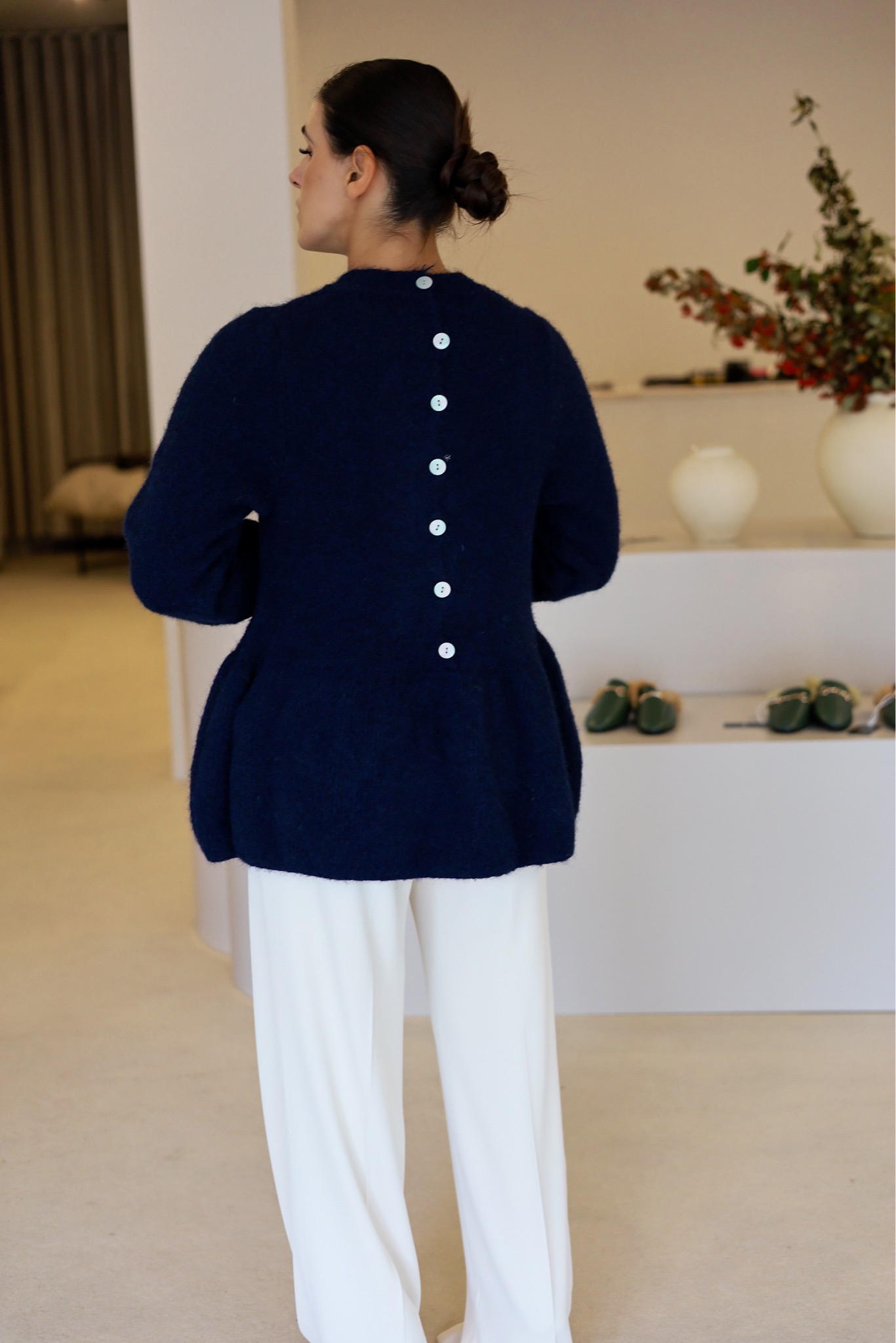 CAMISOLA AZUL MARINHO