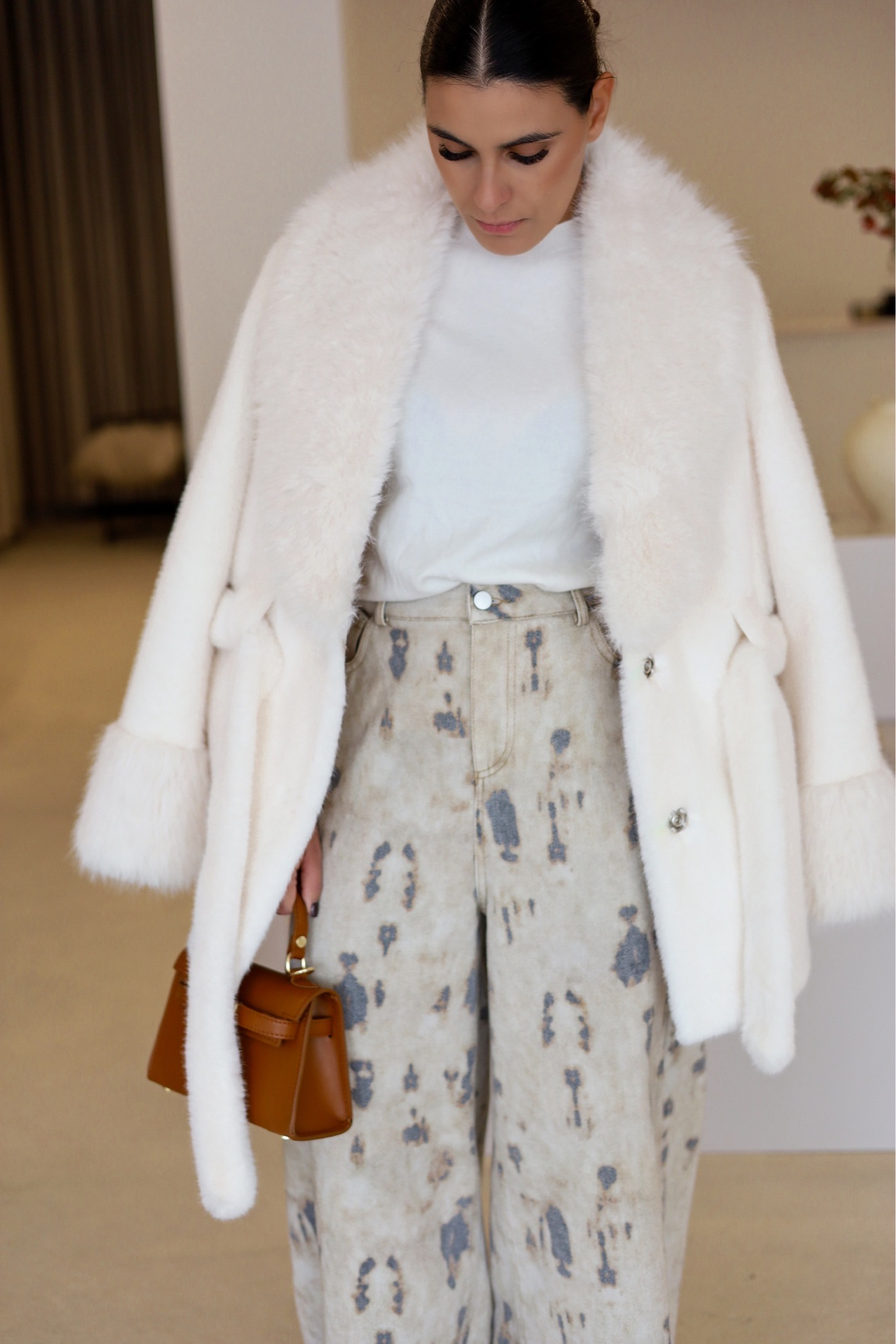 CASACO DE PELO PÉROLA