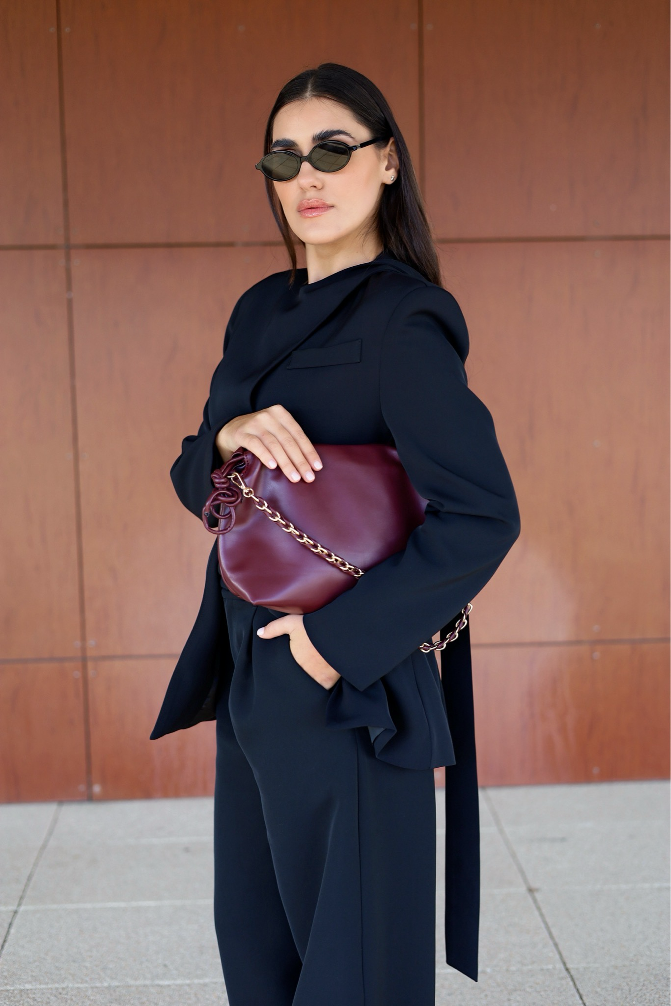 CALÇA CLÁSSICA PRETA LUMINA