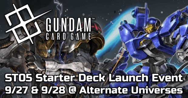 AU WILMINGTON - Gundam Starter Deck 05 Release Event - September 27