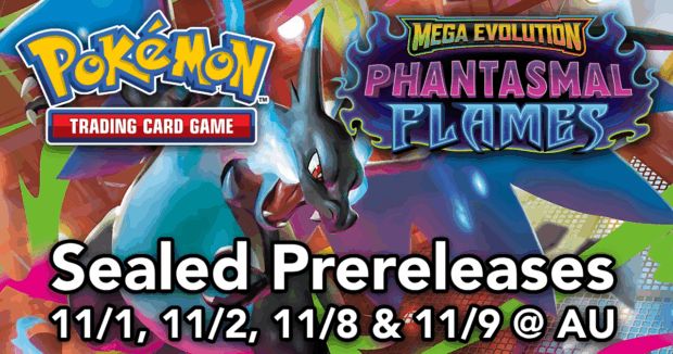 AU BLUE BELL - Nov 9 - Mega Evolution: Phantasmal Flames Prerelease 3