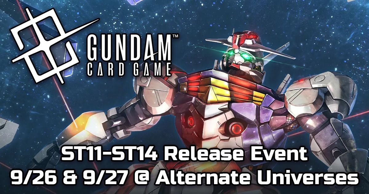 AU BLUE BELL - Sept 26 - Gundam ST11-14 Release Event