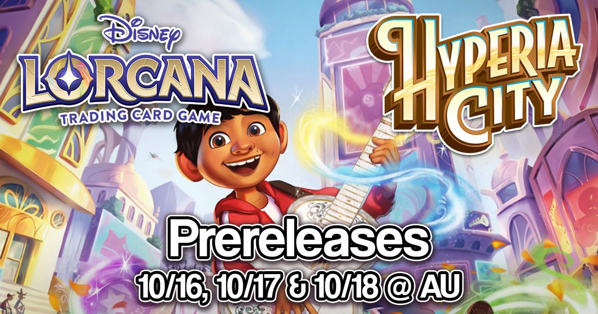 AU BLUE BELL - October 17 - Lorcana Hyperia City Prerelease