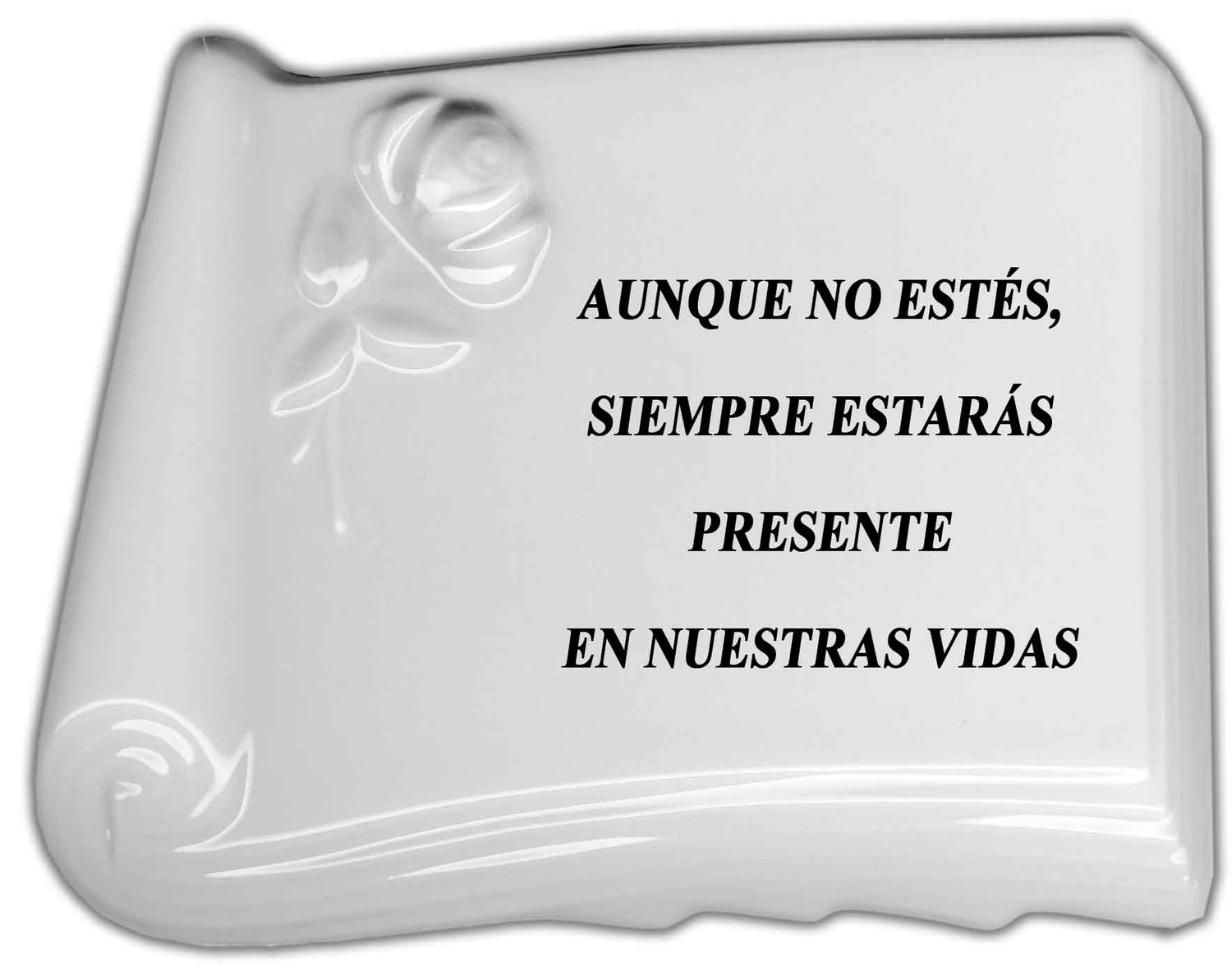 Pergamino Serie Garden con flor
