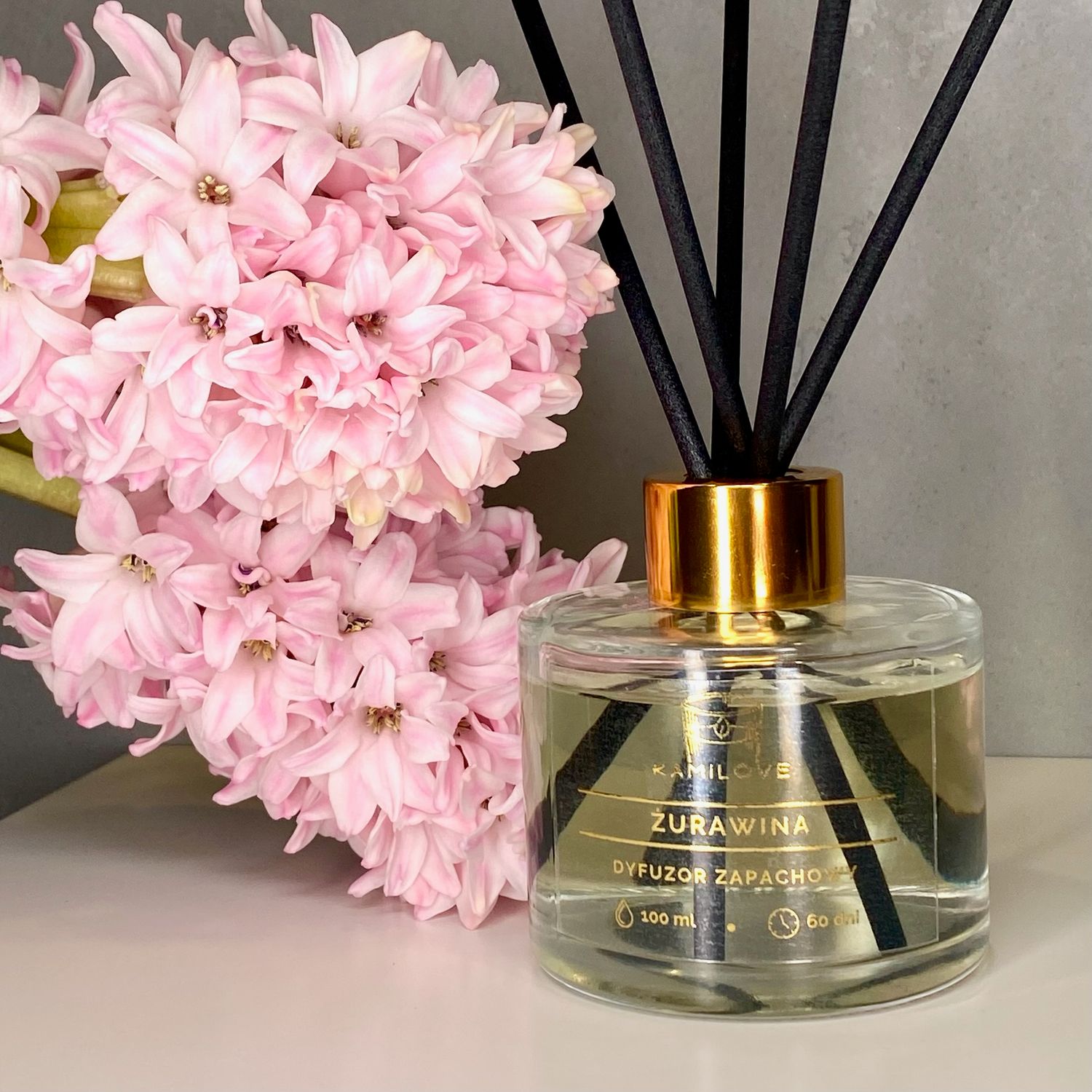 Transparentny dyfuzor zapachowy - 100ml