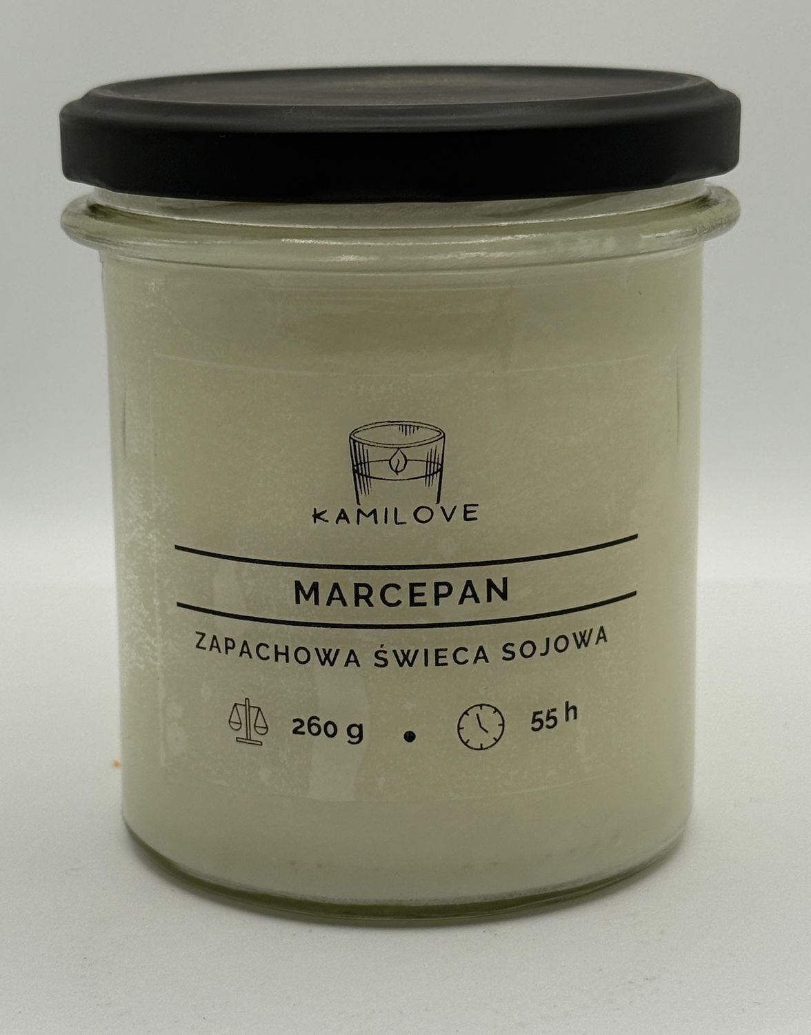 Świeca sojowa MARCEPAN