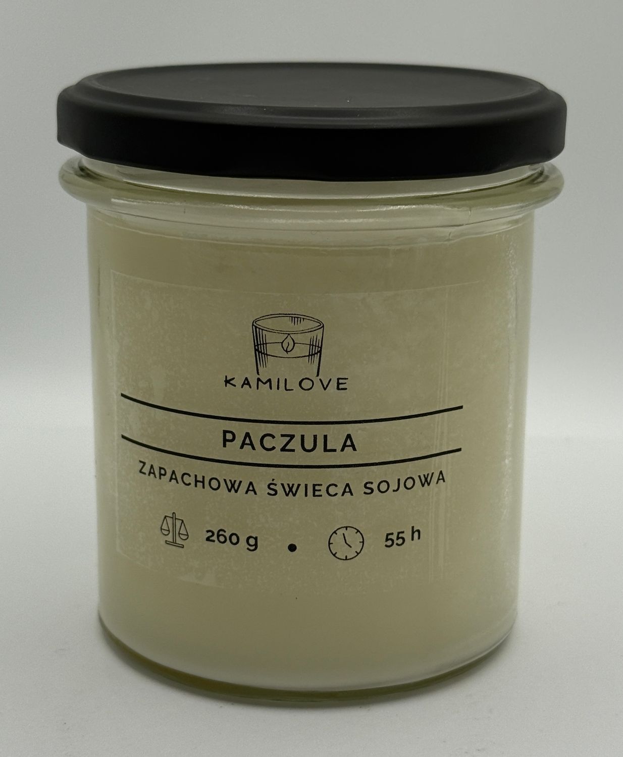 Świeca sojowa PACZULA