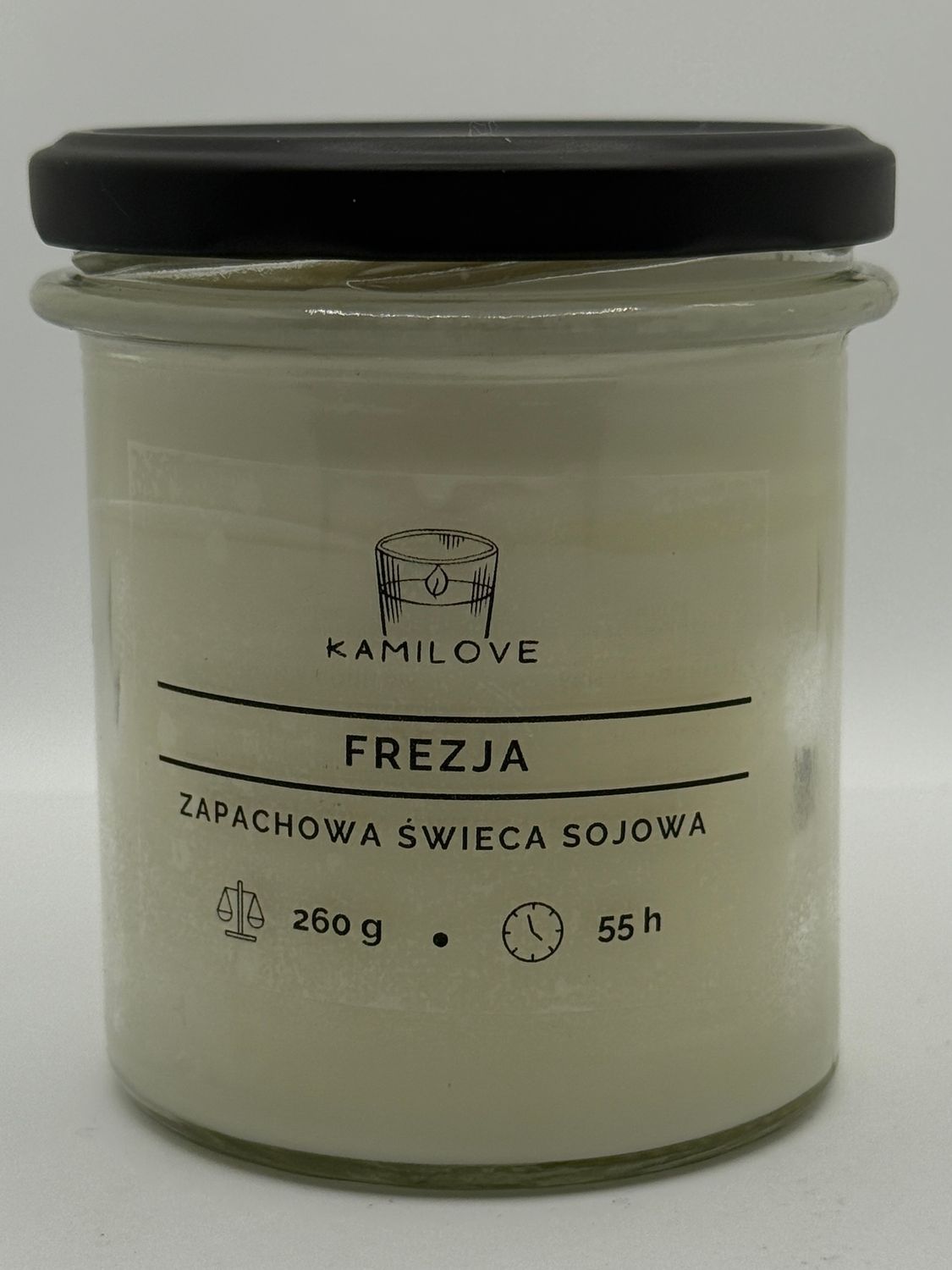 Świeca sojowa FREZJA