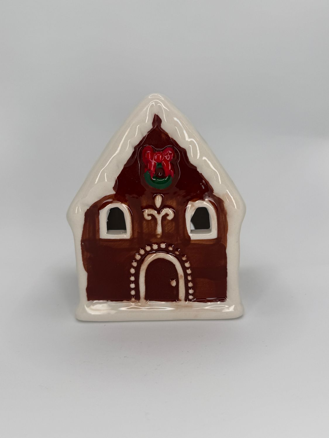 Brązowy domek - kominek zapachowy