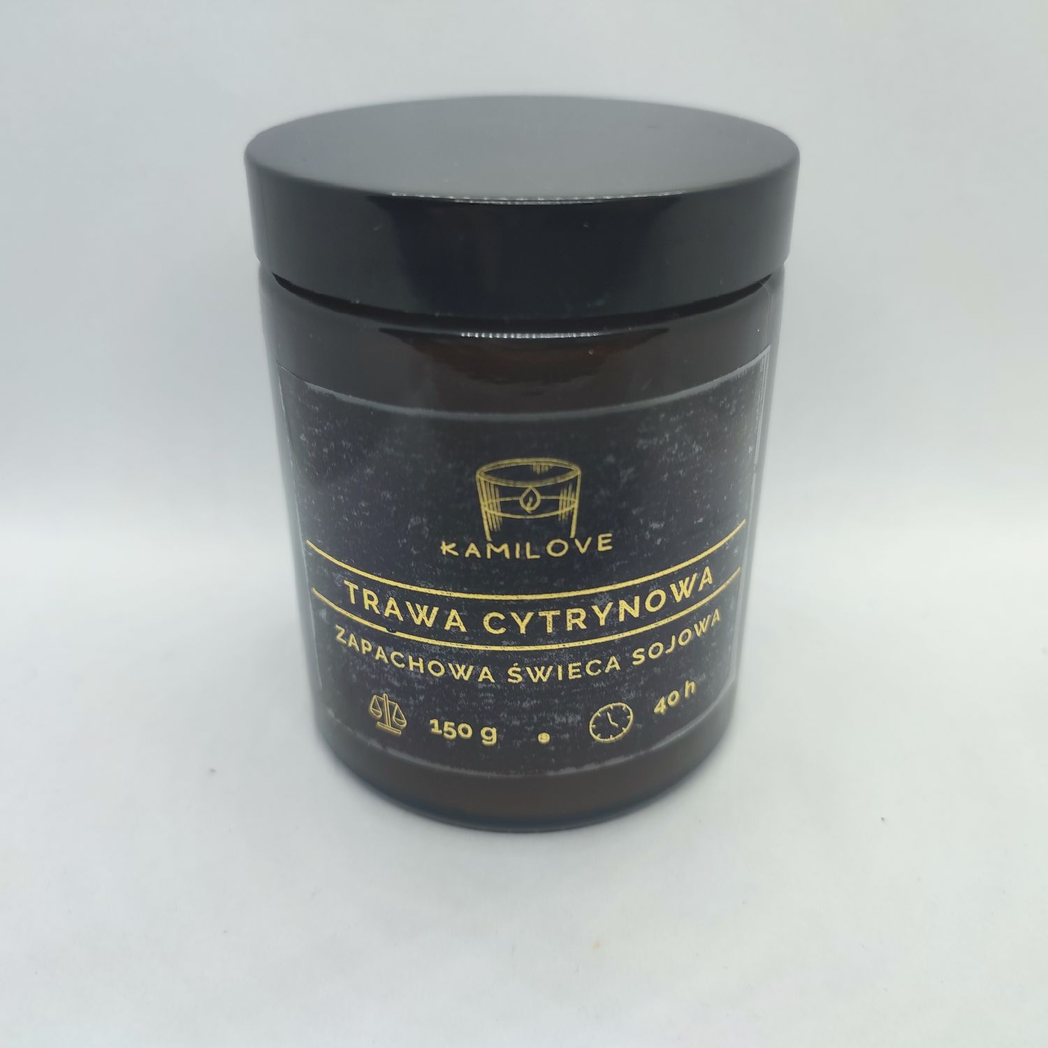 Świeca sojowa TRAWA CYTRYNOWA