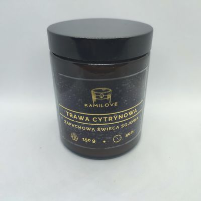 Świeca sojowa TRAWA CYTRYNOWA