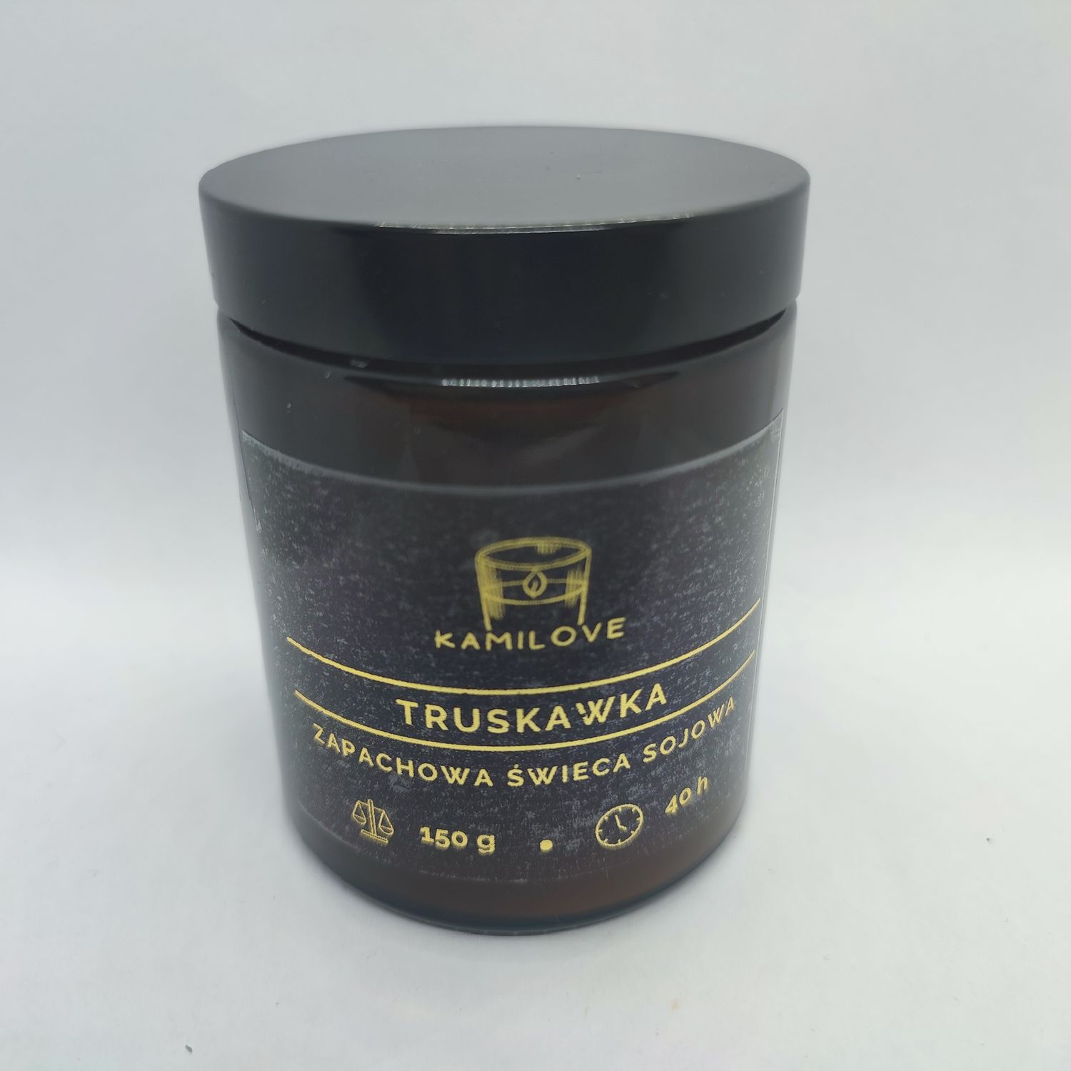 Świeca sojowa TRUSKAWKA