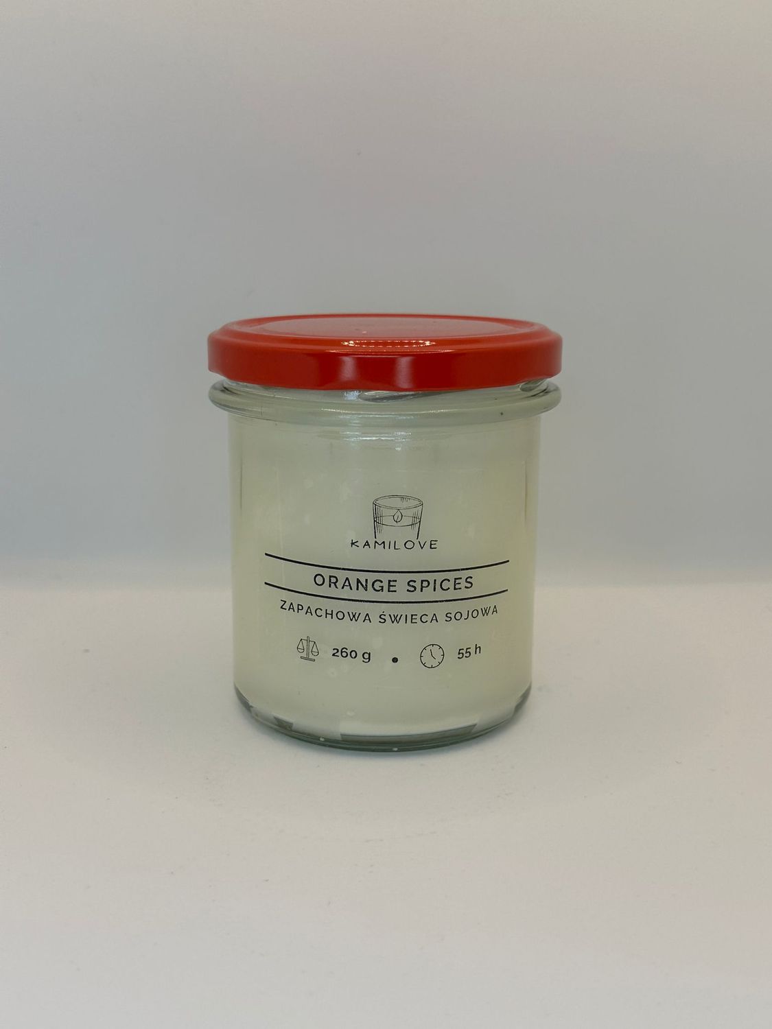 Świeca sojowa ORANGE SPICES