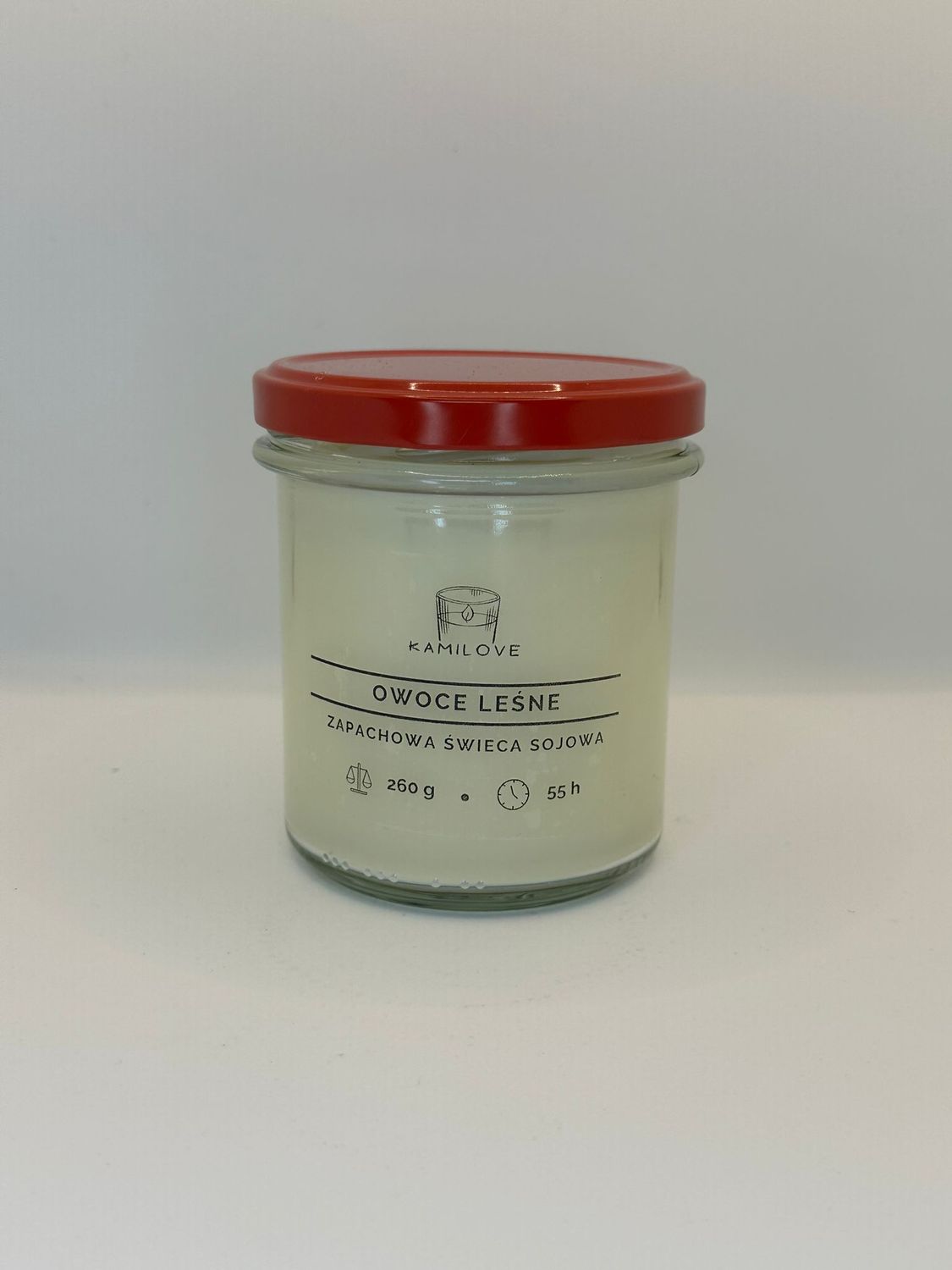 Świeca sojowa OWOCE LEŚNE