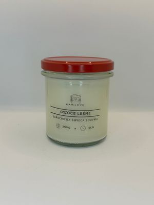 Świeca sojowa OWOCE LEŚNE