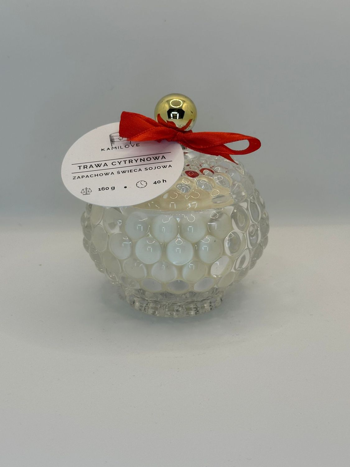 Świeca sojowa TRAWA CYTRYNOWA