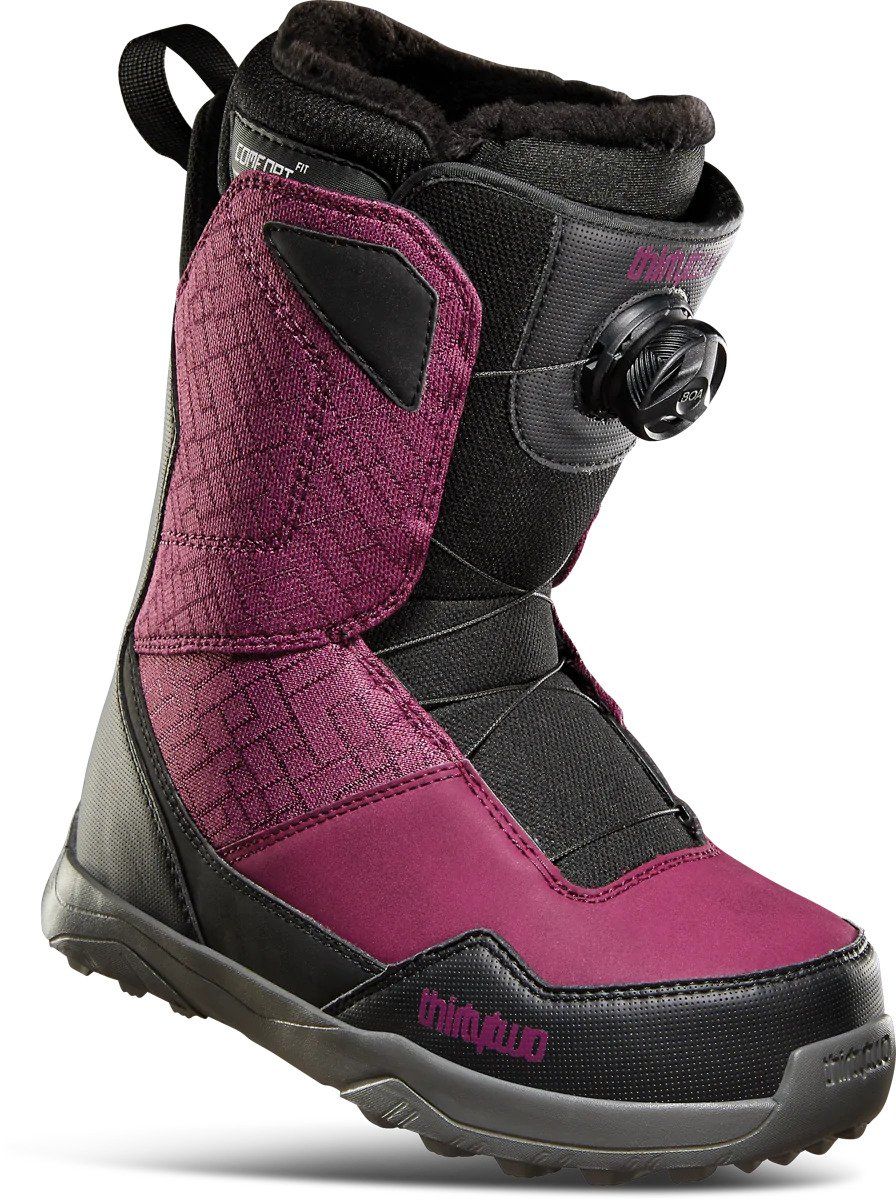 Thirtytwo Women&#39;s Shifty BOA SB Boots, Color: Black/Purple, Size: 6
