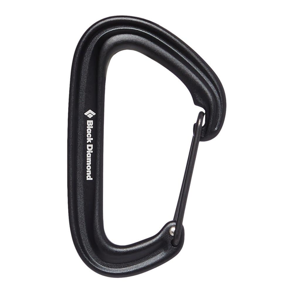 Black Diamond LiteWire Carabiner , Color: Black