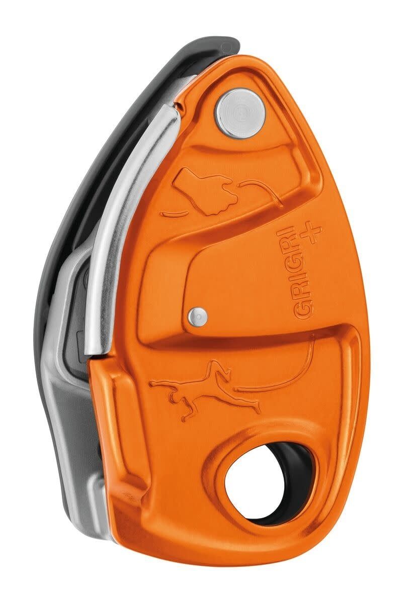Petzl Grigri + Belay Device, Color: Orange