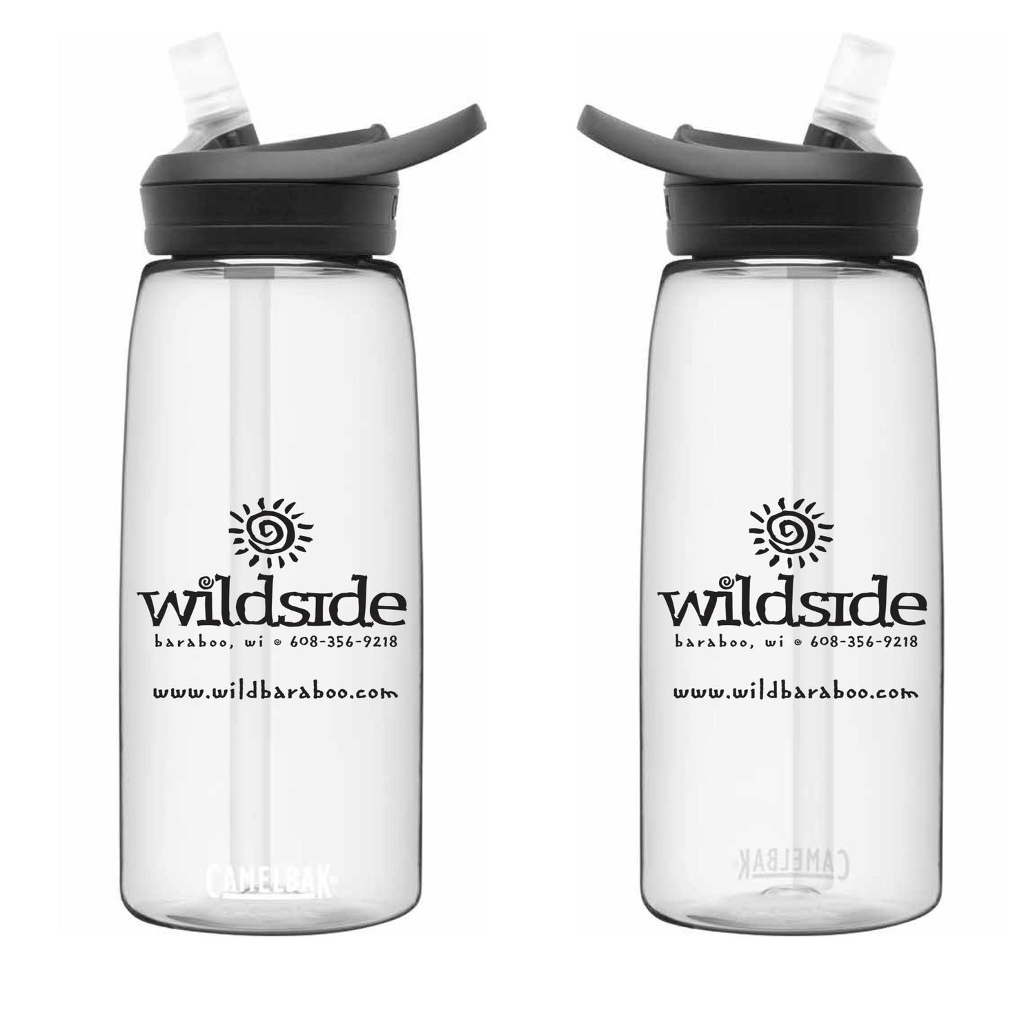 Wildside Camelbak Eddy+ 32oz Water Bottle, Color: Clear