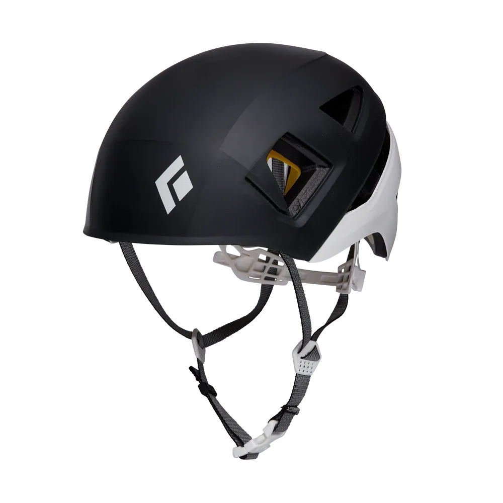 Black Diamond Mips Capitan Helmet, Color: Black-White, Size: S/M
