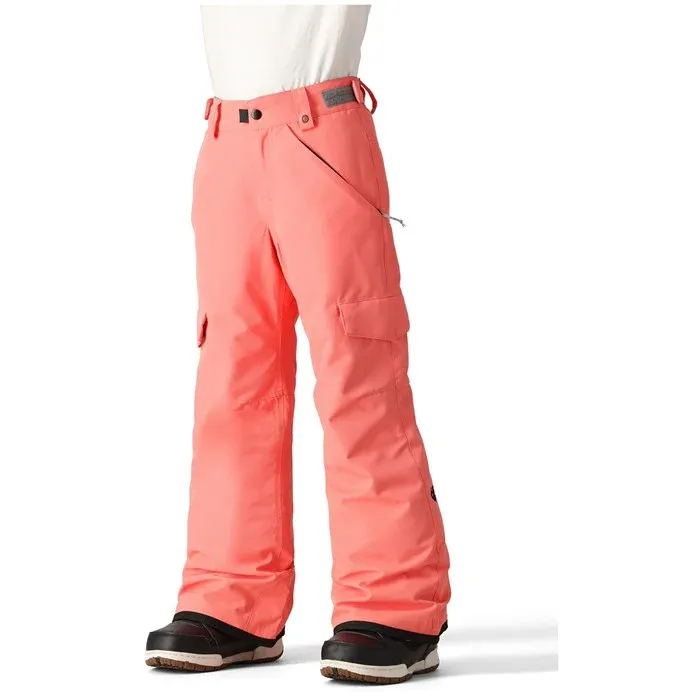 686 Kids&#39; Lola Insulated Pant, Color: Guava, Size: XS