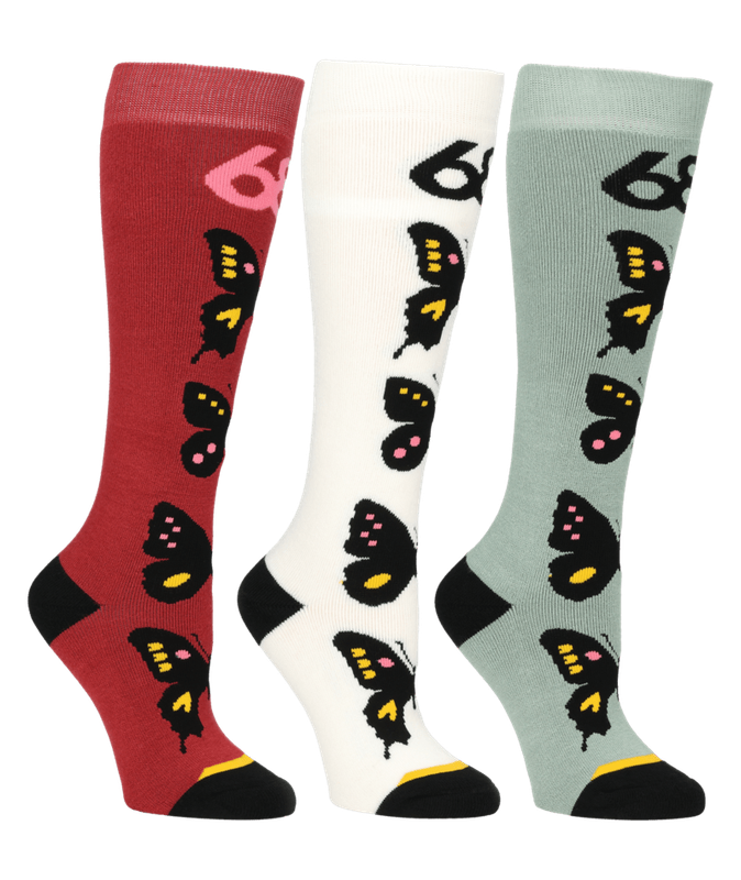 686 Women&#39;s Socks 3-Pack