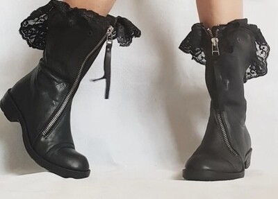 Tulle Me Up Leather Boot