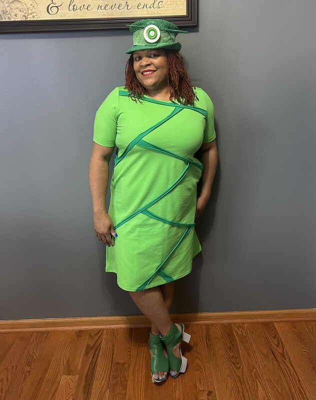 Its The Stitching For Me - Green