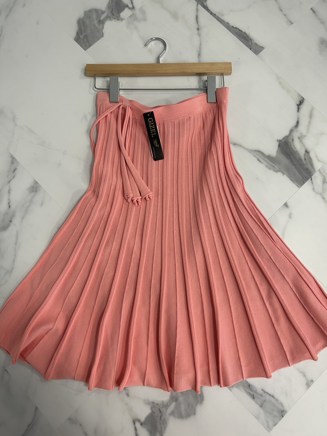 Dainty Flare Skirt - Pink