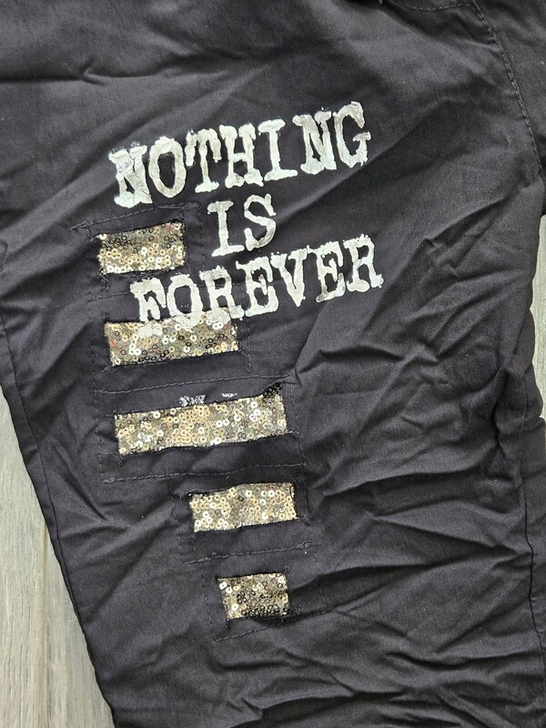 Nothing Is Forever Bling Pants