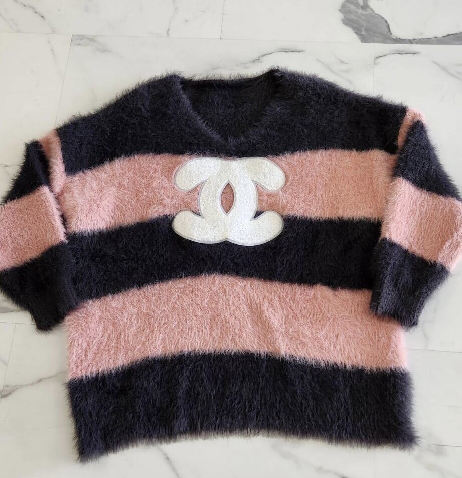 Chanel Furry Sweater