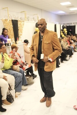 Paramilitary Velveteen Blazer