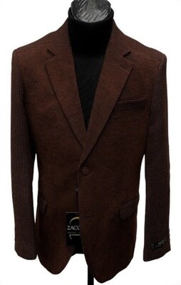 Men Chenille Sports Coat