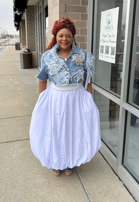 Love Interest Skirt - White