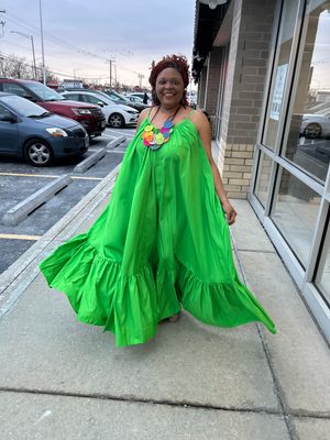 A Neon Flow - Green