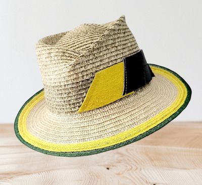 Handmade Straw Fedoras