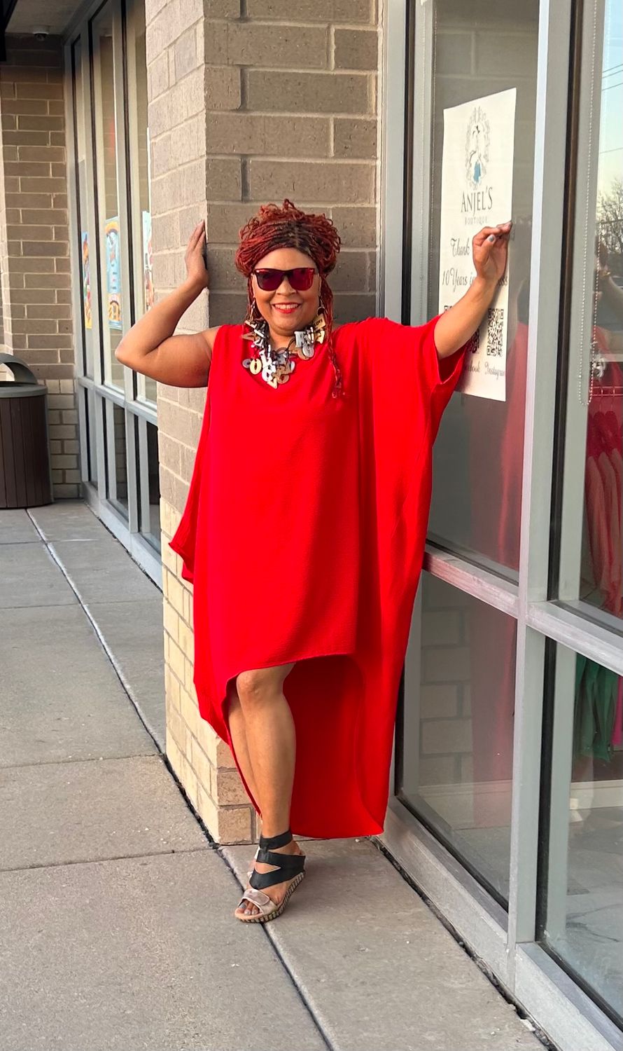 Cold Shoulder Tunic