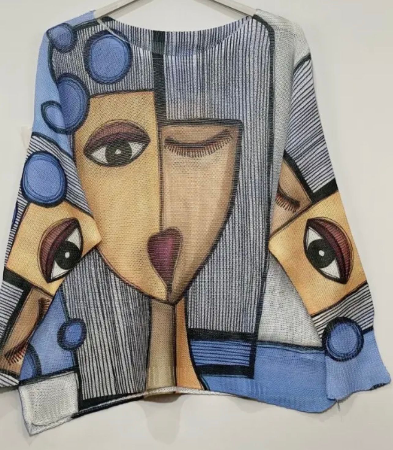 Picasso One-Eyed Spring Sweater