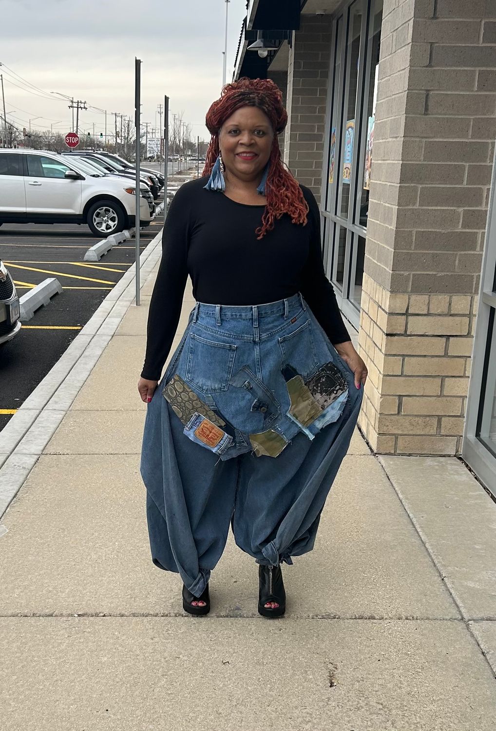 Denim Convertible Apron