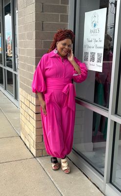 Blouson Wide Leg Jumpsuit