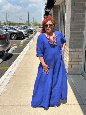 Linen Palazzo Jumpsuit