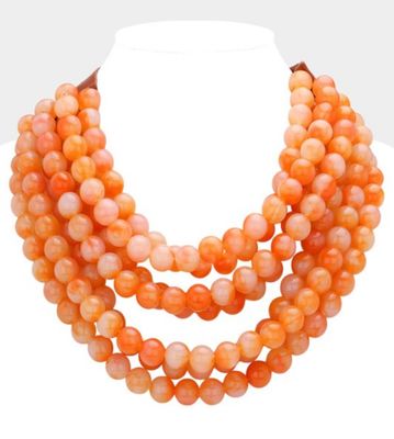 Chunky Beaded Necklace