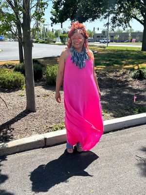 Crinkle Cami Maxi