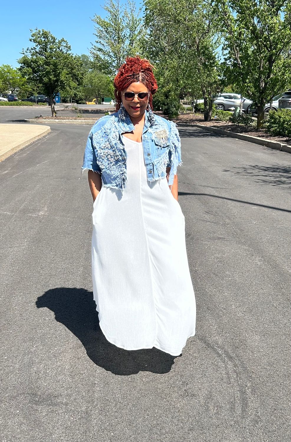 Crinkle Cami Maxi