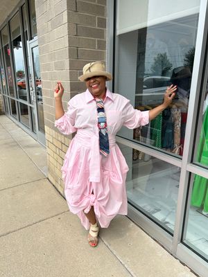 Just Shirts Dress Pink