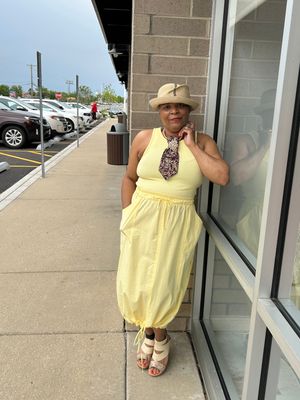 Cargo Midi Dress